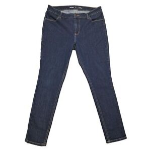 Old Navy Jeans Womens Sz 12 Petite Skinny Ankle Denim Blue Stretch High-Rise